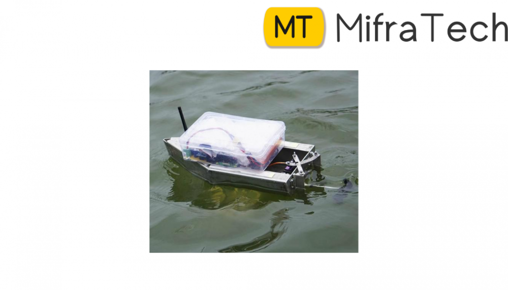 IOT Water Pollution Monitor RC Boat